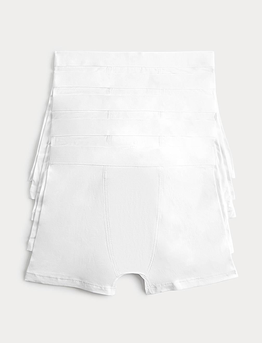 5 Pack Cotton Stretch Trunks (5-16 Yrs)
