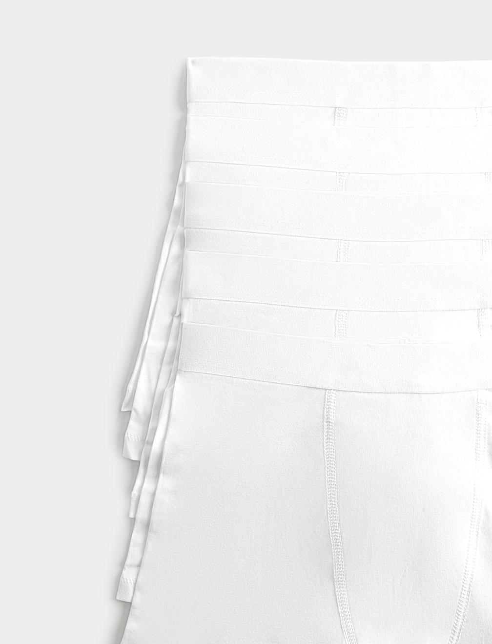 5 Pack Cotton Stretch Trunks (5-16 Yrs)