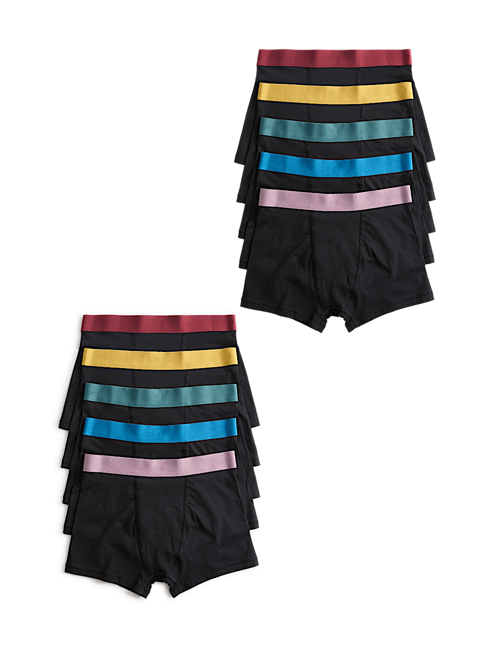 10 Pack Cotton Rich Trunks (5-16 Yrs)