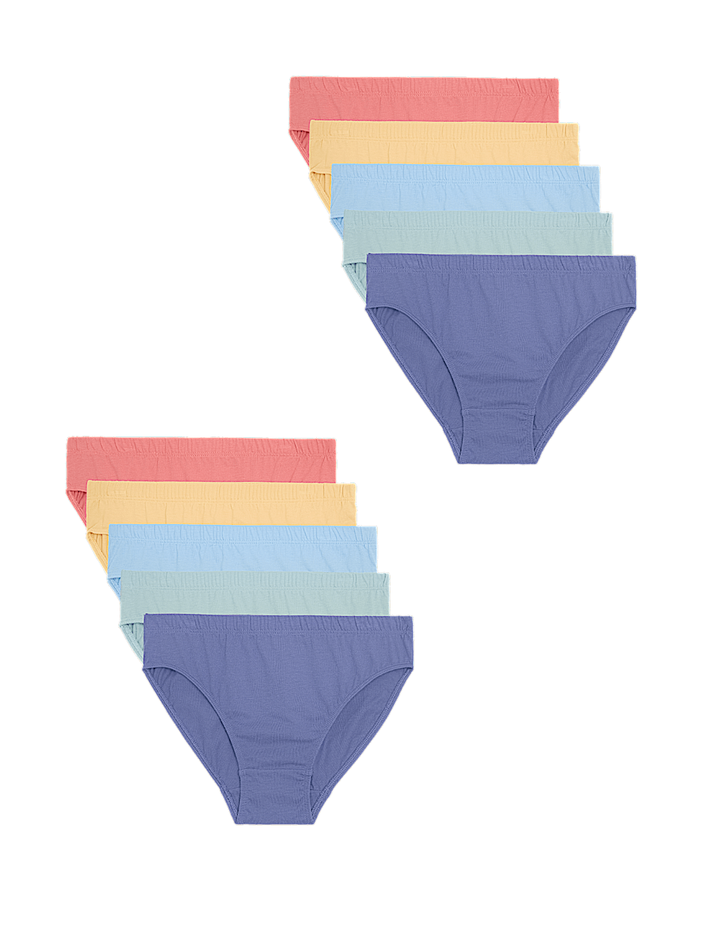 10 Pack Pure Cotton Briefs (18 Mths-16 Yrs)
