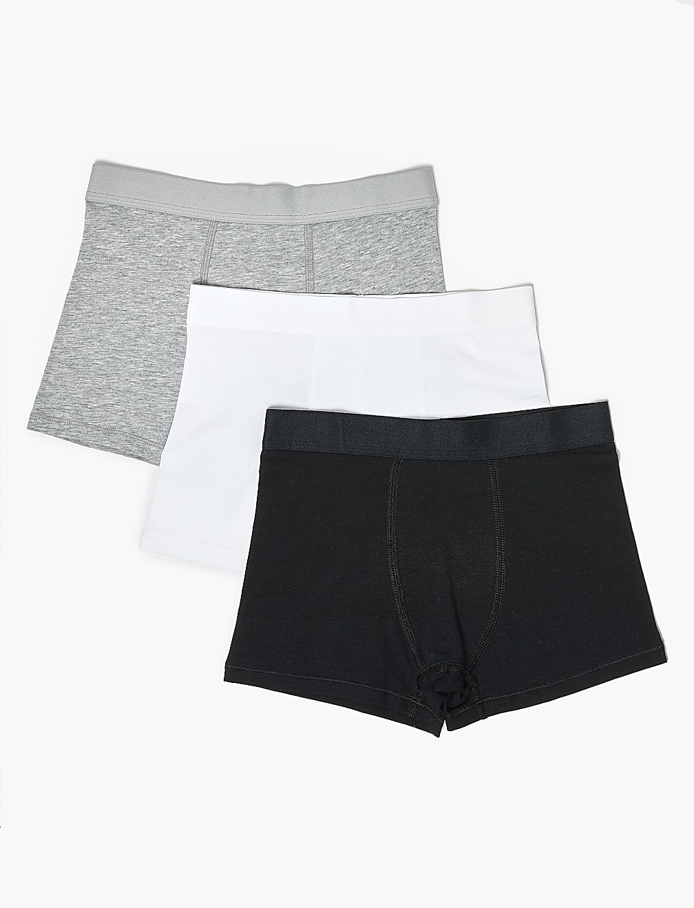 5pk Cotton Rich Trunks (2-16 Yrs)