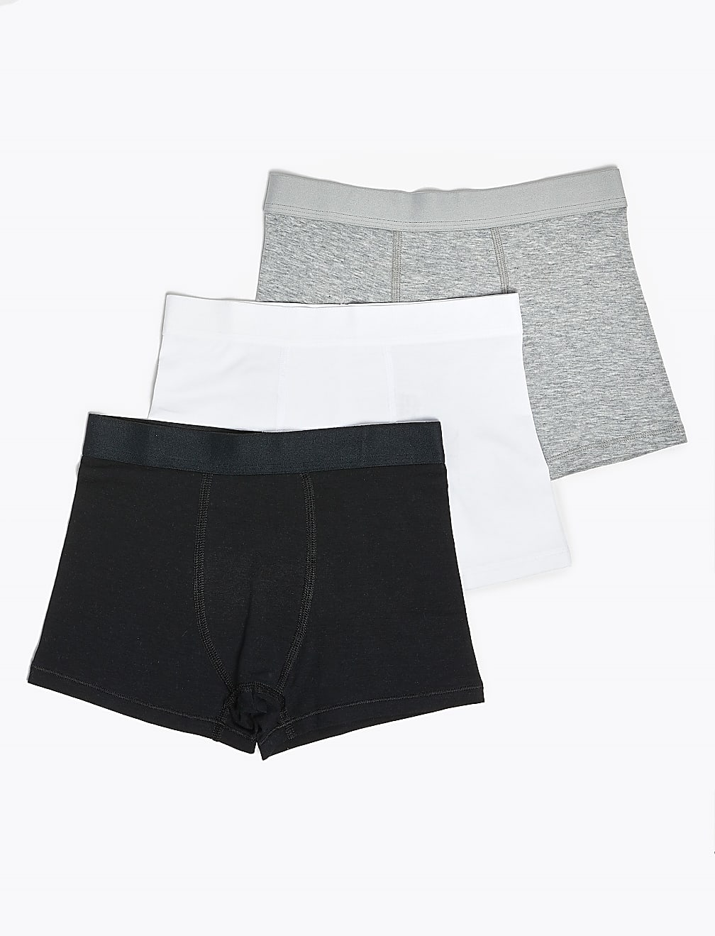 5pk Cotton Rich Trunks (2-16 Yrs)