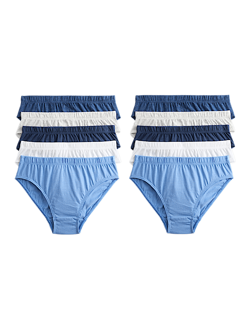 10 Pack Pure Cotton Briefs (2-14 Yrs)