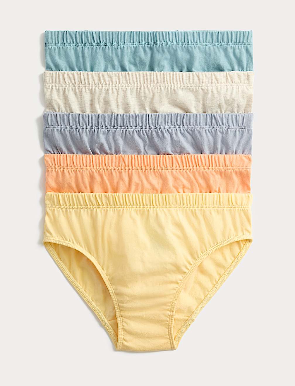 10 Pack Pure Cotton Core Brights Briefs (2-14 Yrs)