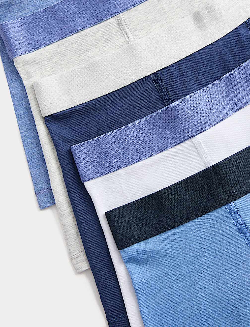 5 Pack Cotton Rich Trunks (5-16 Yrs)