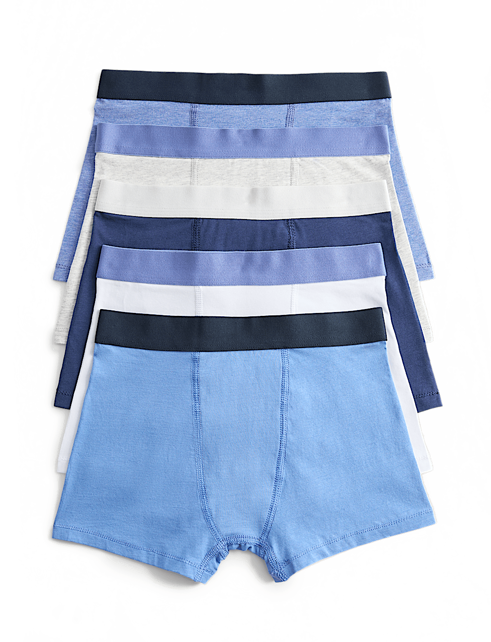 5 Pack Cotton Rich Trunks (5-16 Yrs)