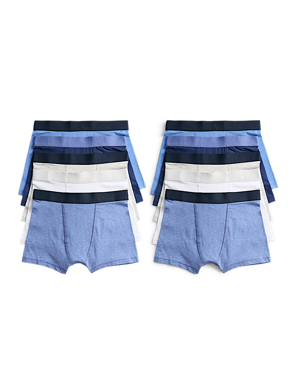 10 Pack Cotton Rich Trunks (5-16 Yrs)