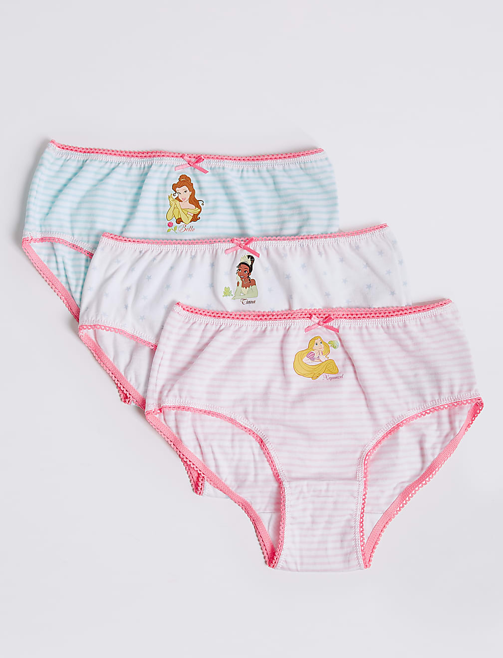7 Pack Pure Cotton Disney™ Briefs (18 Months - 12 Years)