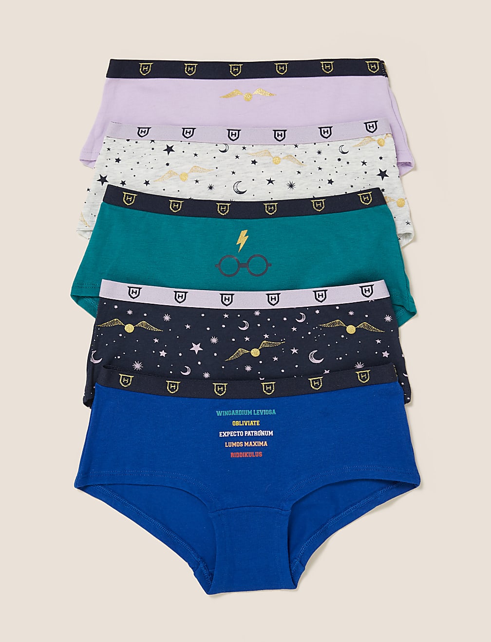 5pk Cotton Harry Potter™ Shorts