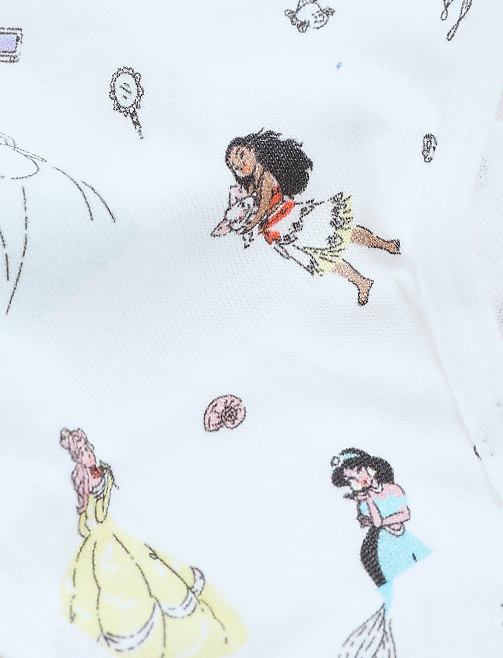 5pk Pure Cotton Disney Princess™ Knickers (2-12 Yrs)