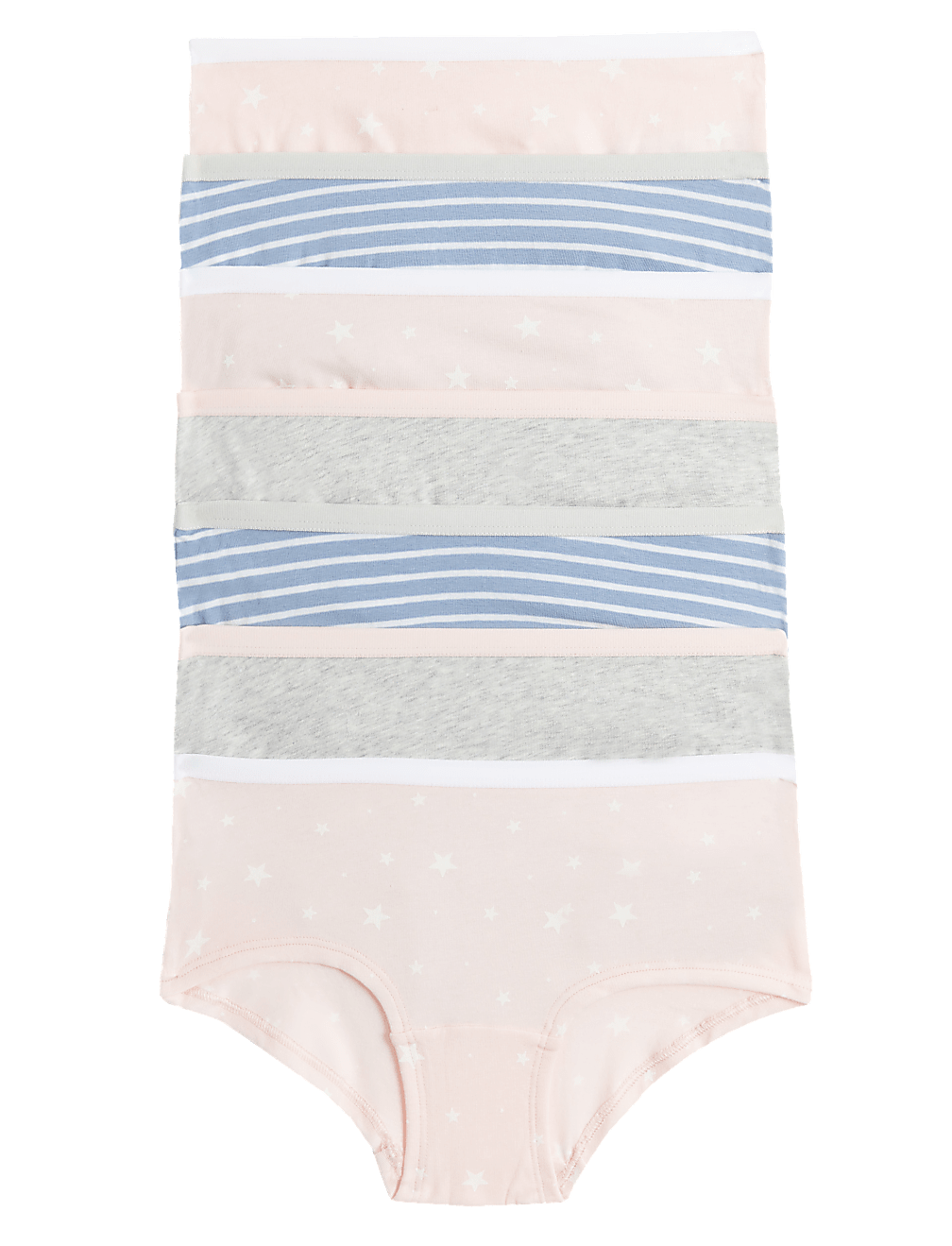 7pk Cotton Rich Stars & Stripes Shorts