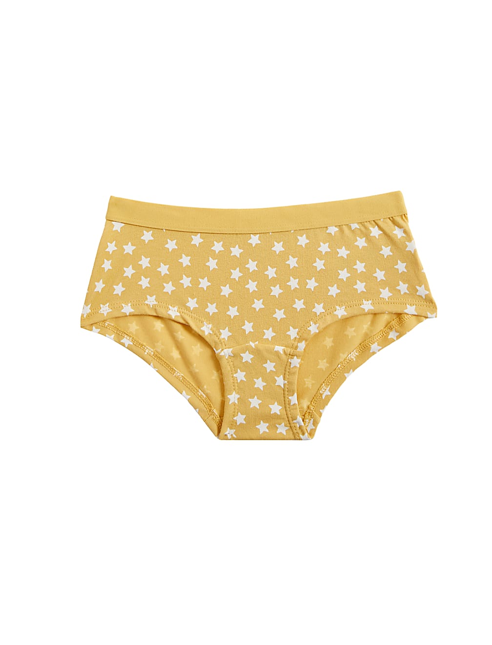 7pk Cotton Rich Stars Shorts (5-16 Yrs)