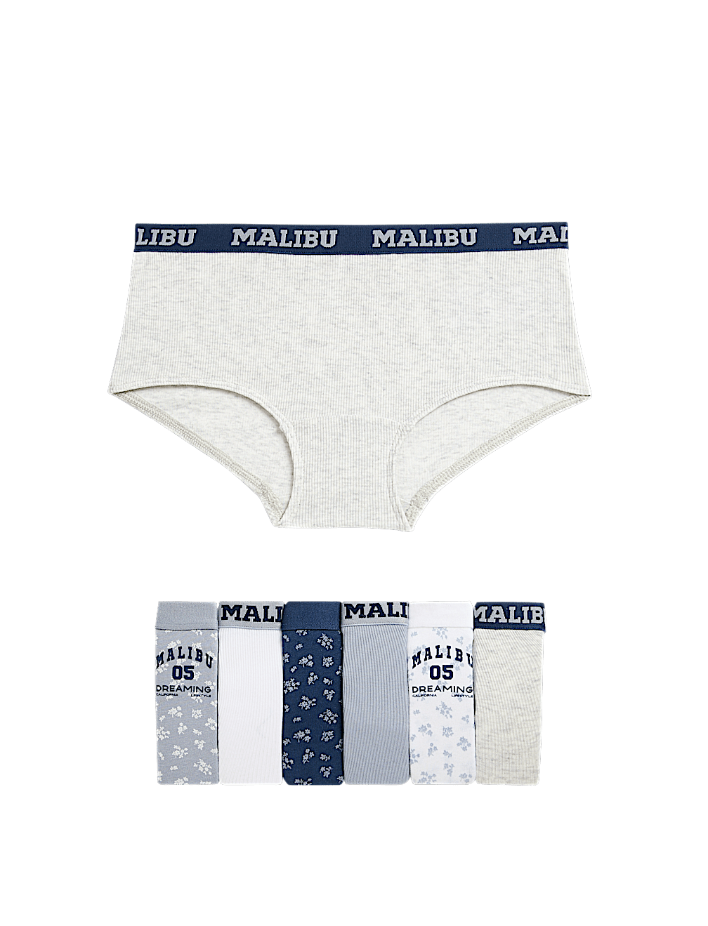 7P RIBS MALIBU SHORTS
