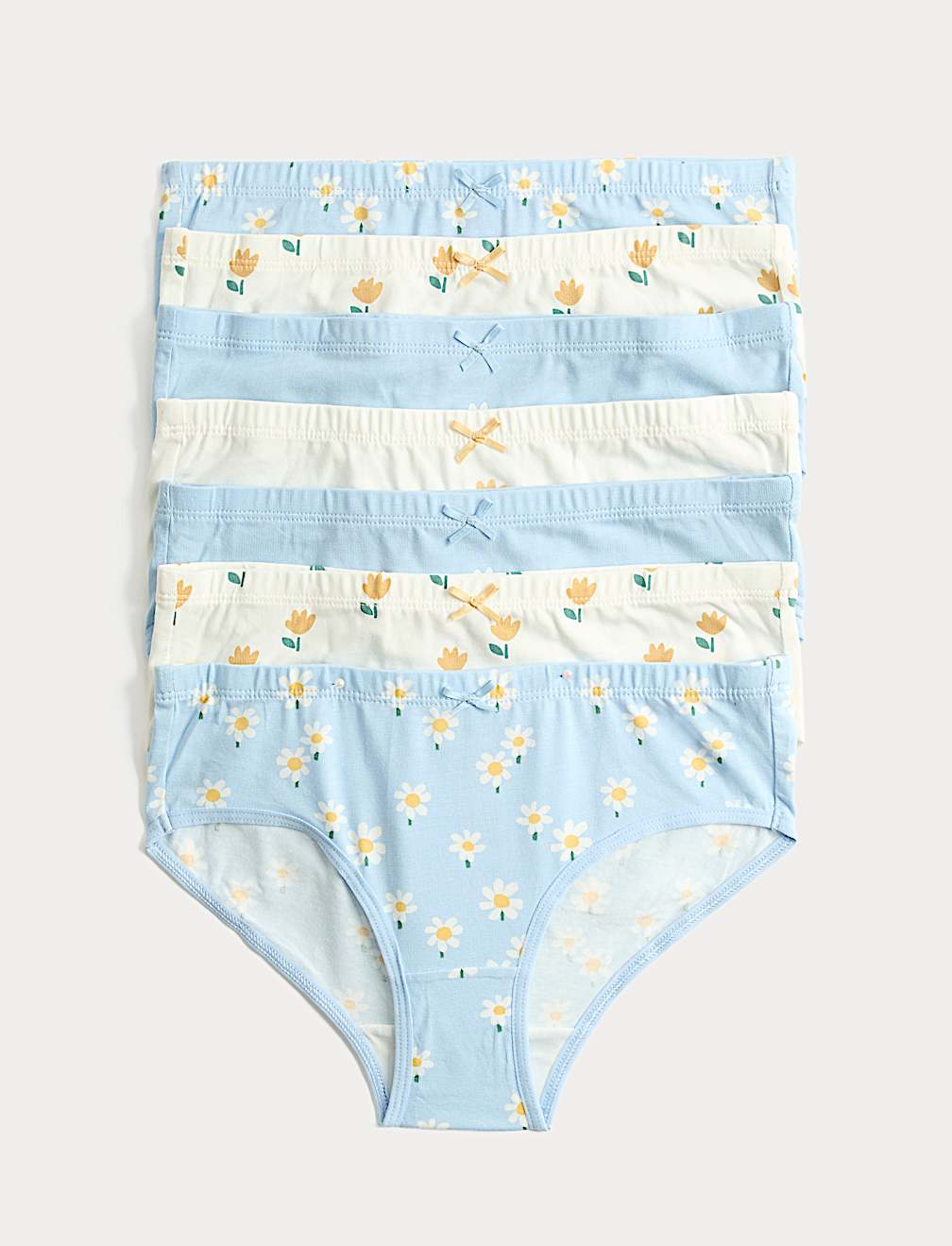 7 Pack Floral Knickers (18 Mths-14 Yrs)