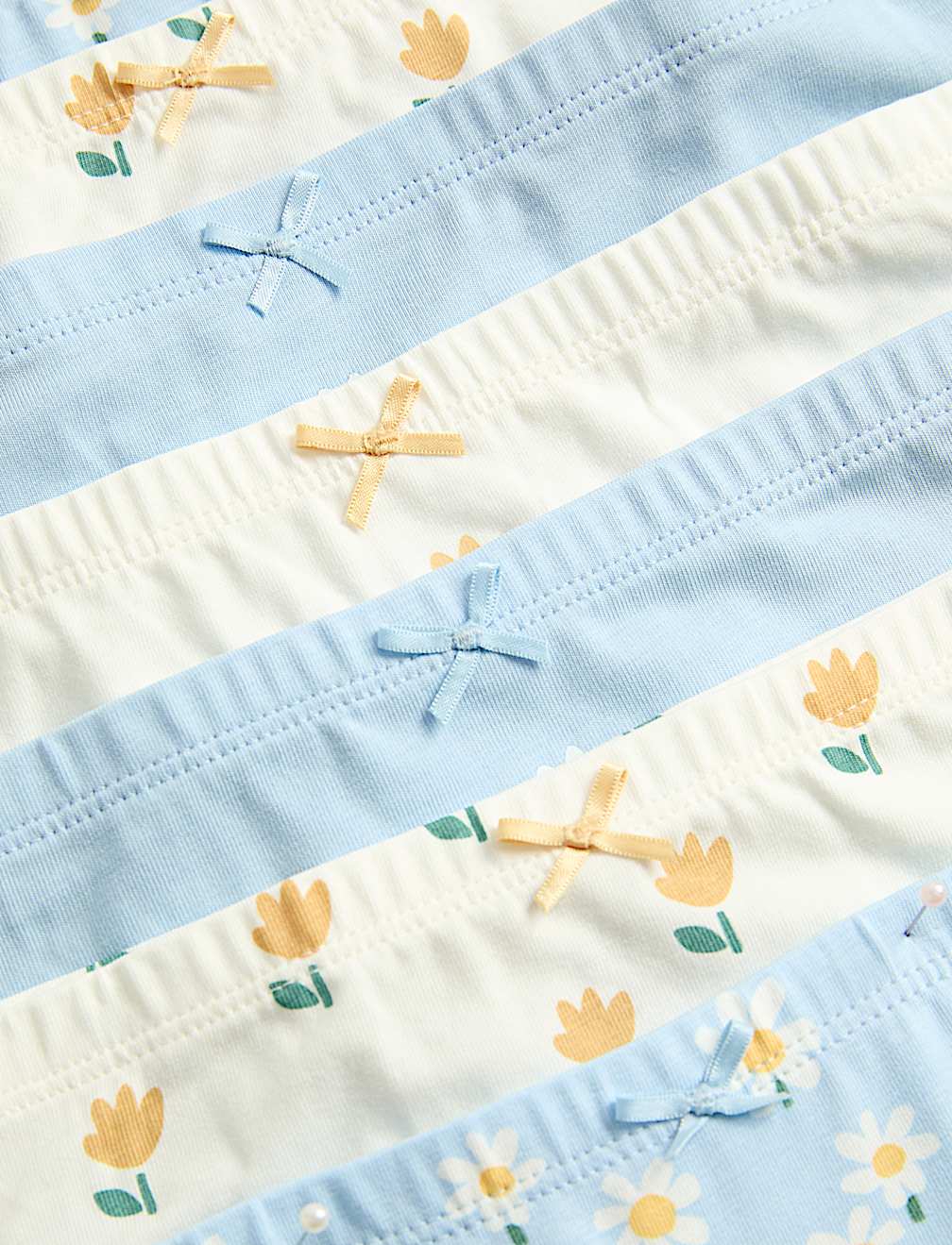 7 Pack Floral Knickers (18 Mths-14 Yrs)