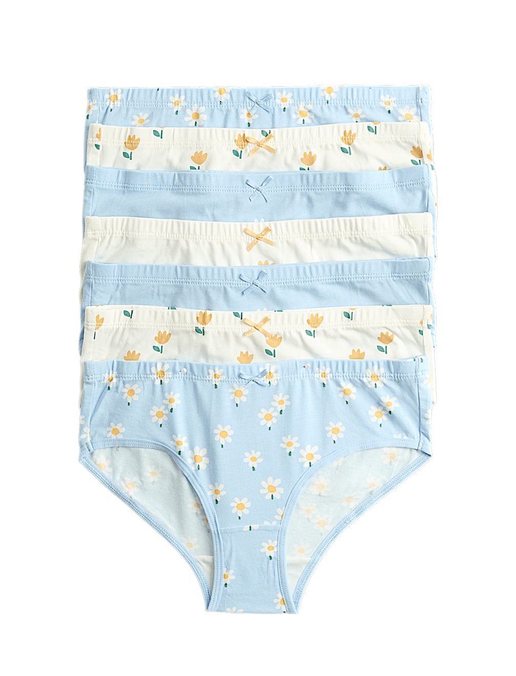 7 Pack Floral Knickers (18 Mths-14 Yrs)