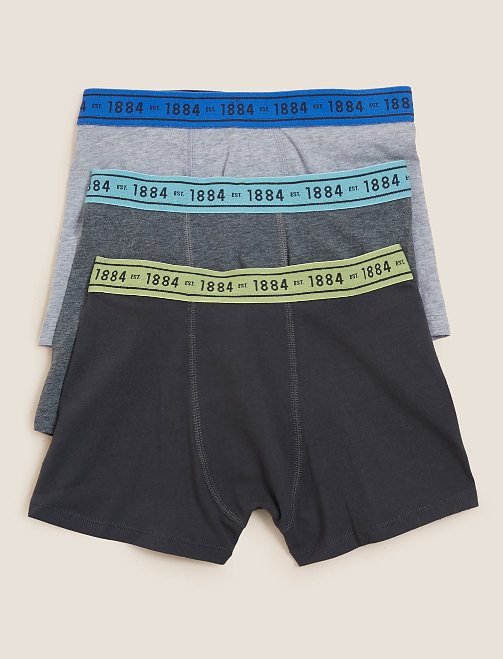 3P 1884 Marl Trunks (6-16 Yrs)