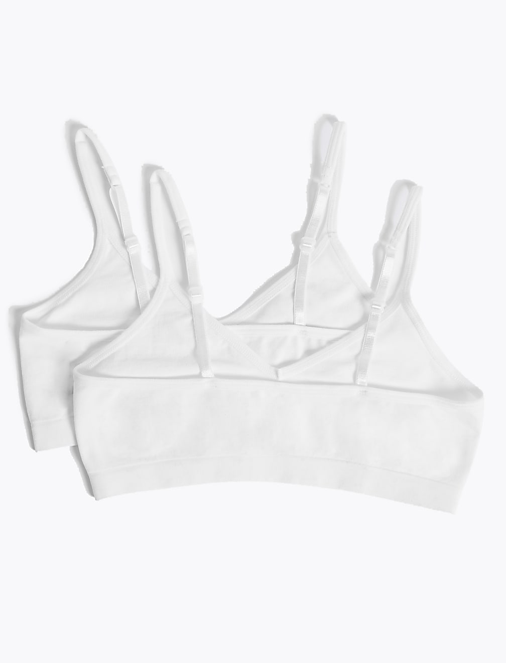 2pk Seamfree Crop Tops (9-16 Yrs)