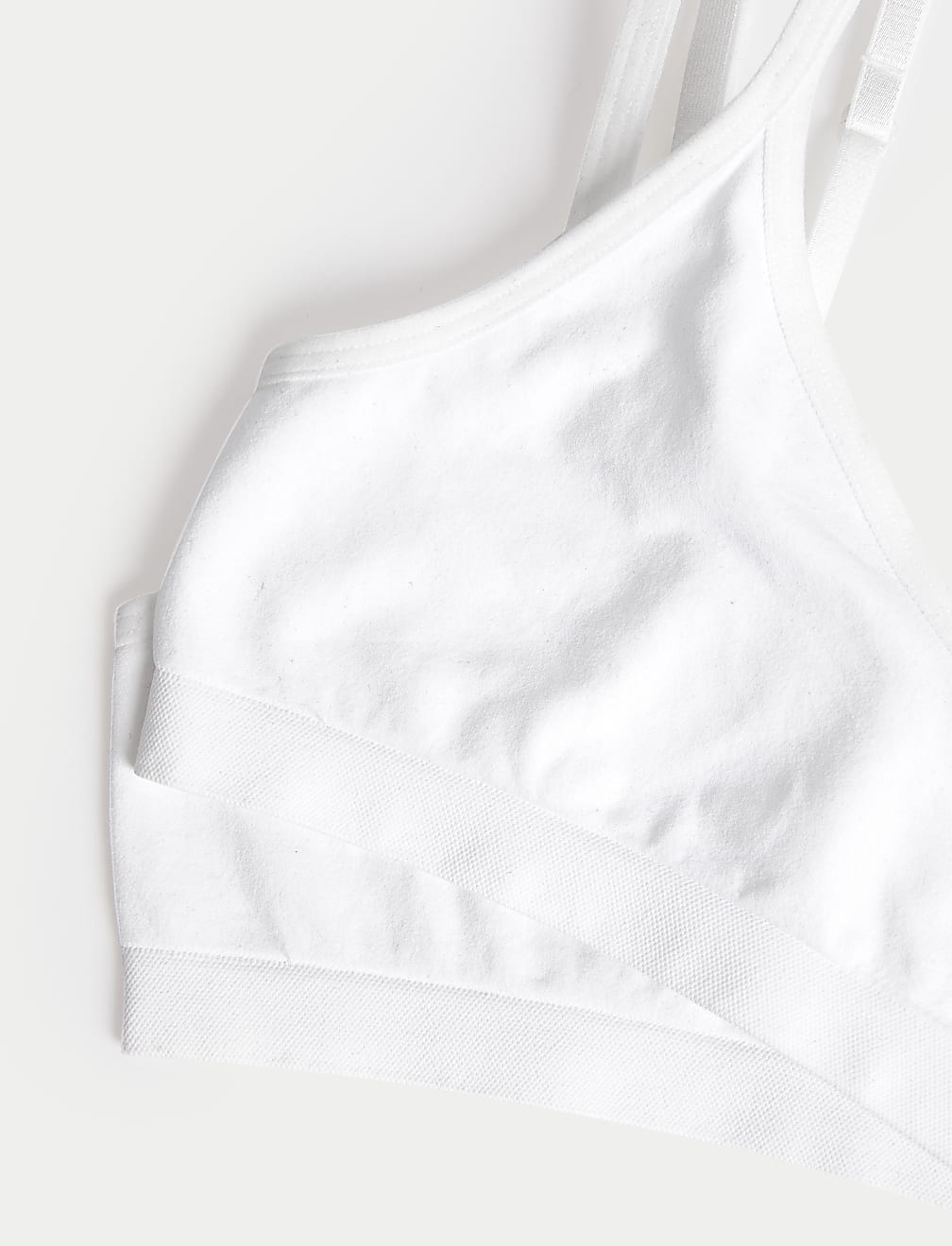 2pk Seamfree Crop Tops (9-16 Yrs)