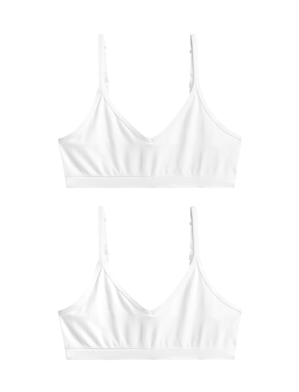2pk Seamfree Crop Tops (9-16 Yrs)