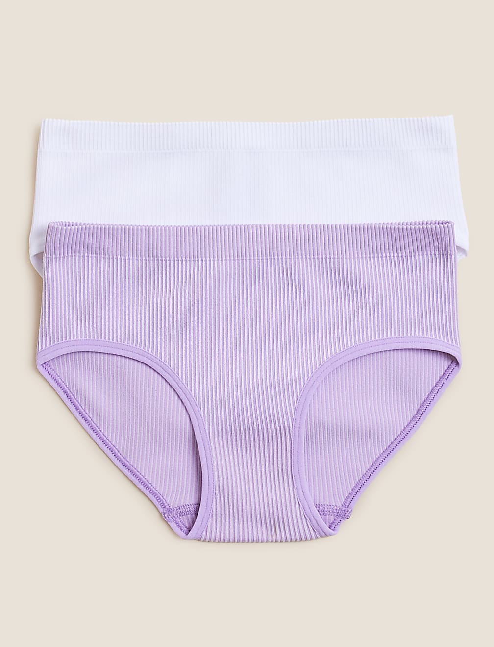2pk Seamfree Knickers (9-16 Yrs)