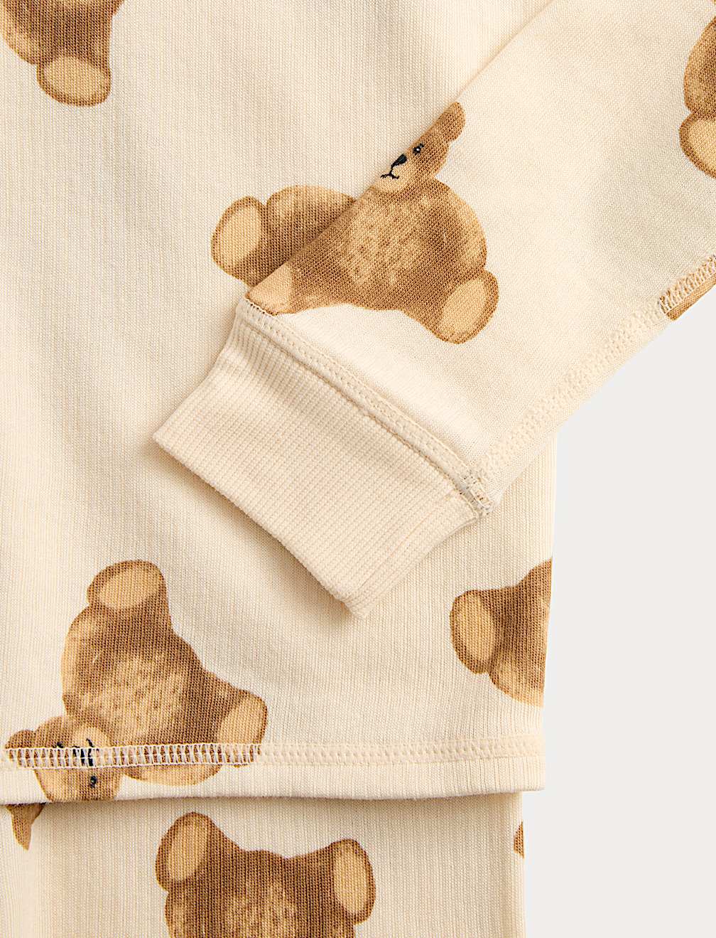 Thermal Cotton Blend Spencer Bear Set (2-12 Yrs)