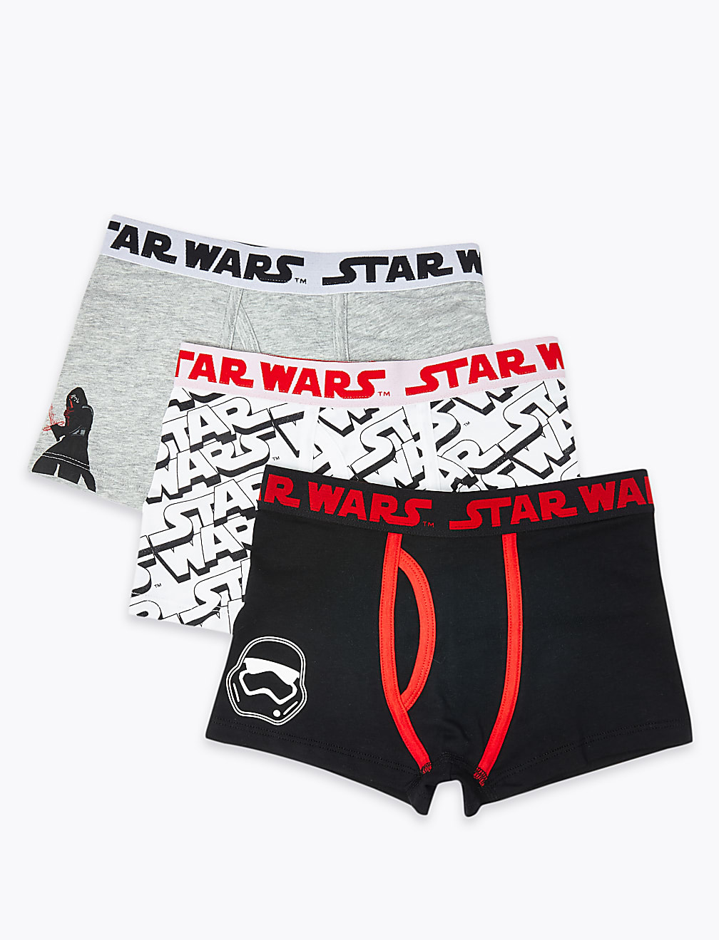 3 Pack Star Wars ™ Trunks (6-16 Years)