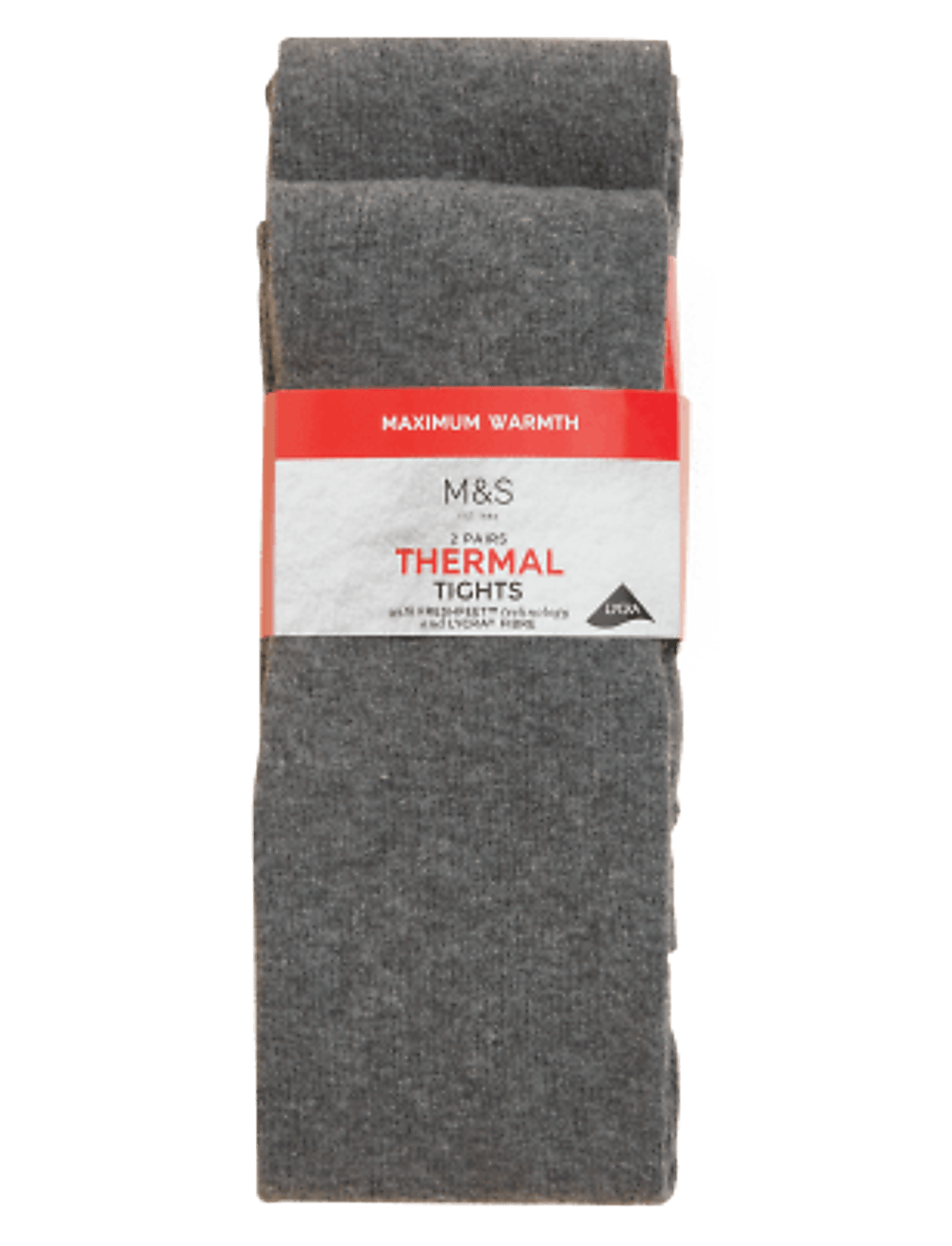 2pk Wool Thermal Tights
