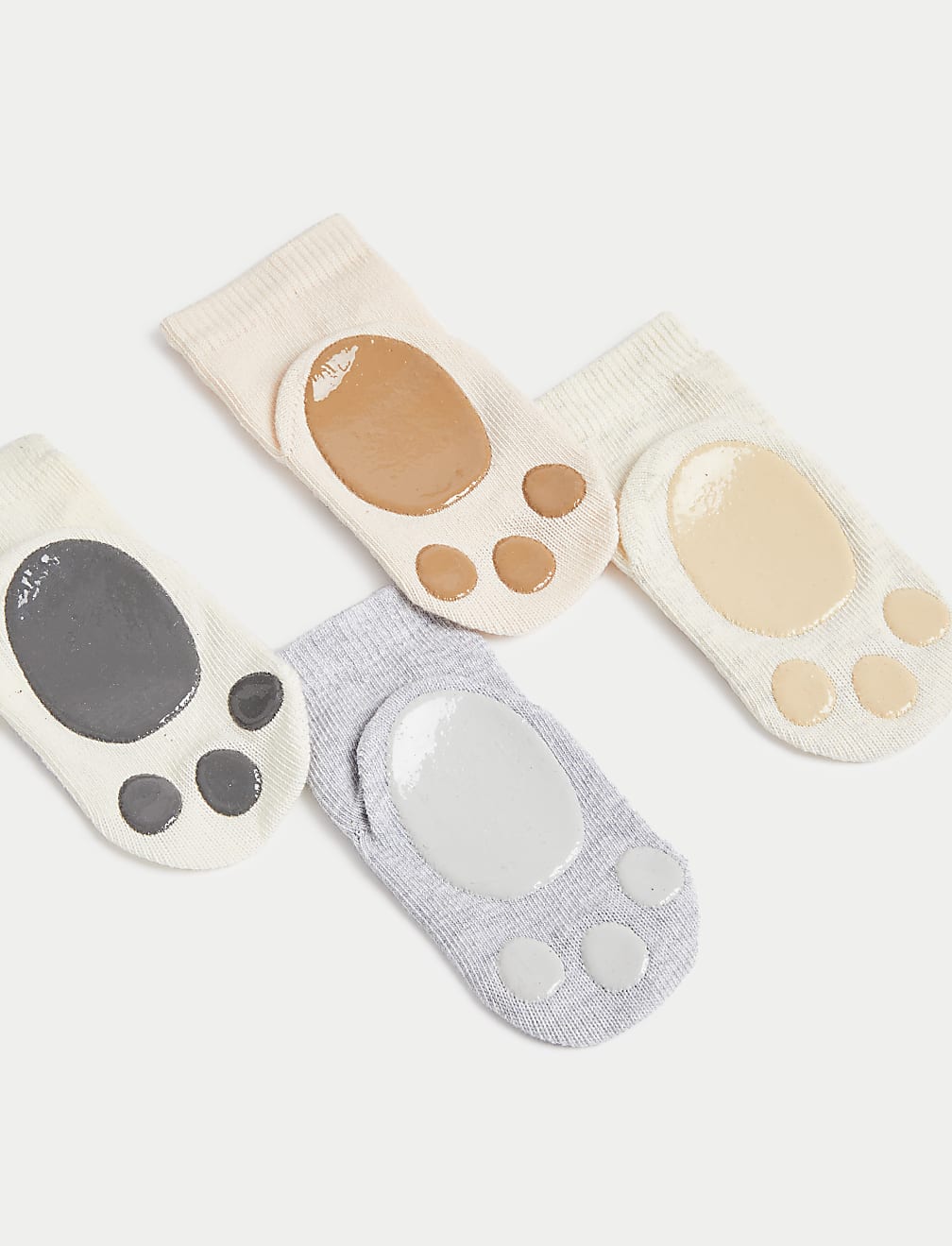 4pk Cotton Rich Animal Baby Socks (0-3 Yrs)