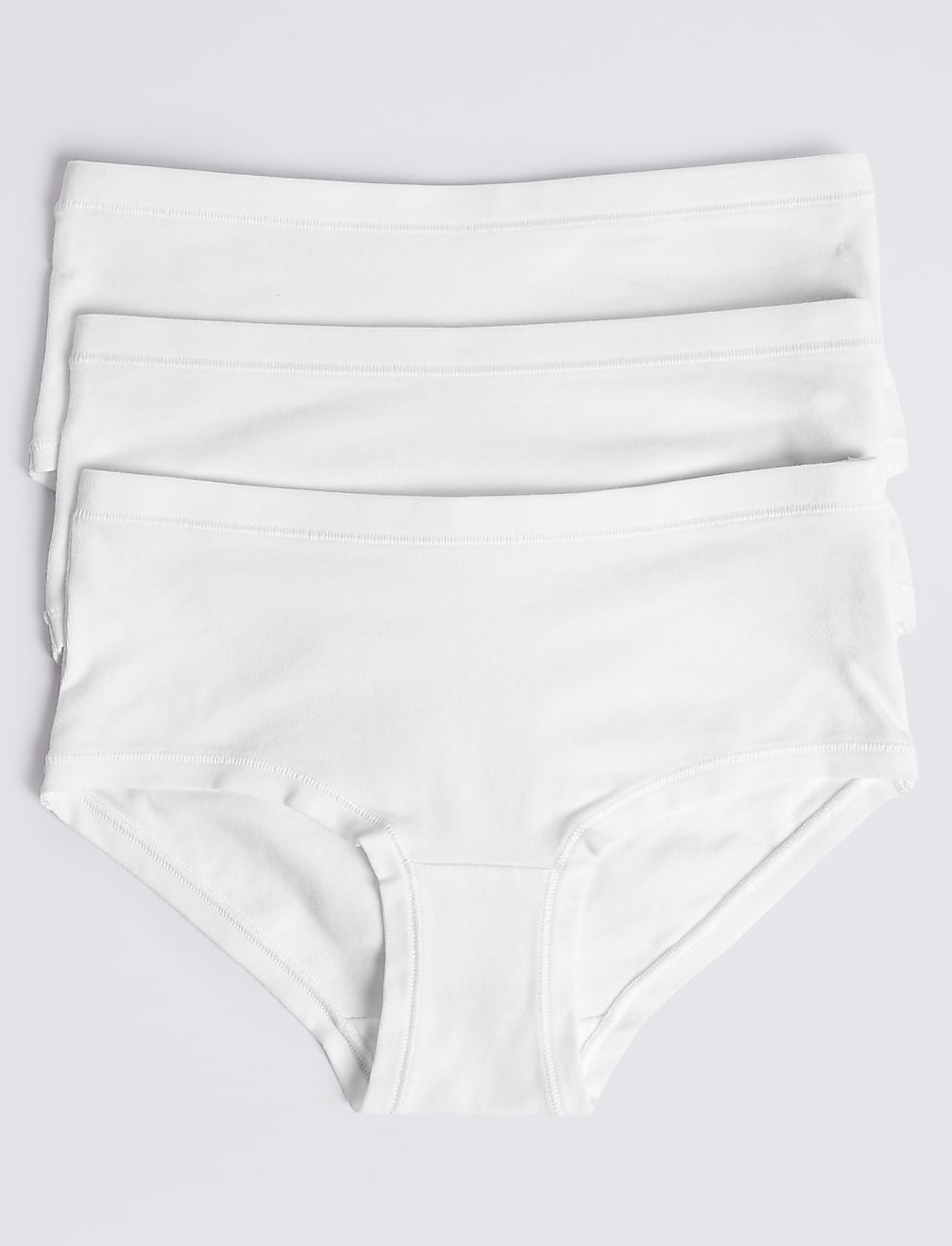 3 Pack Flexifit™ Cotton with Lycra Shorts (6-16 Yrs)
