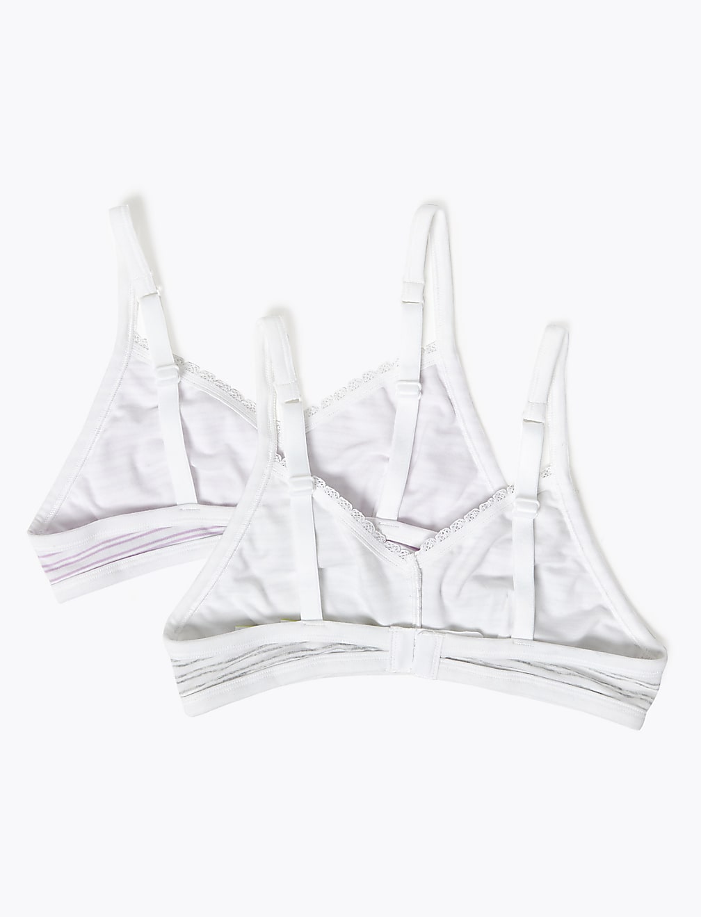 2 Pack Cotton Flexifit™ First Bras
