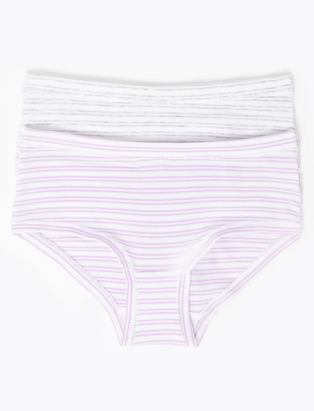 2 Pack Flexifit™ Striped Shorts (6-16 Yrs)