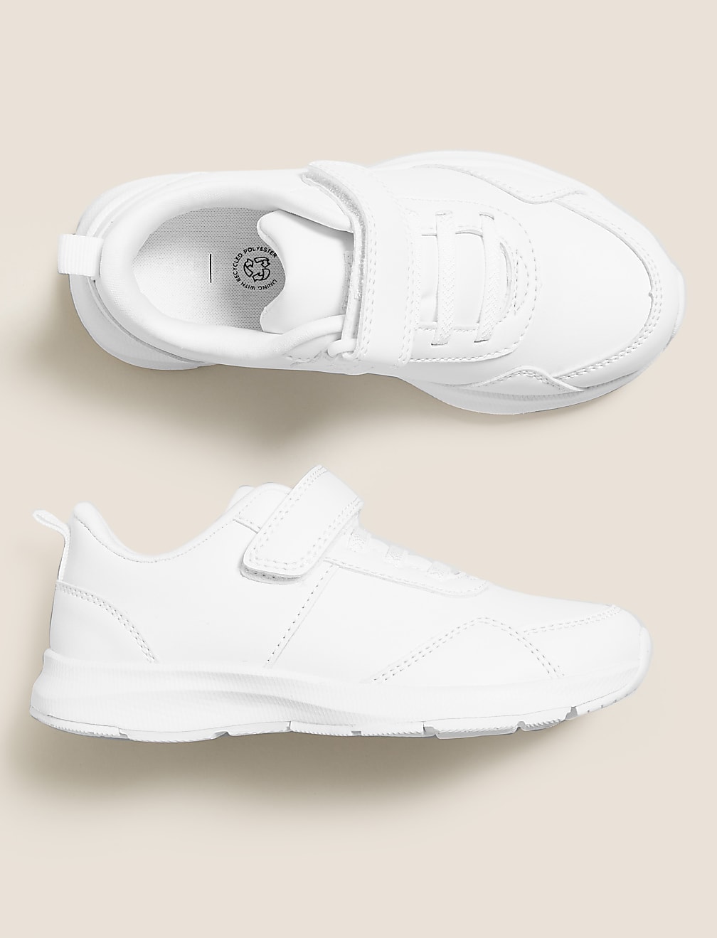Kids' Freshfeet™ Riptape Trainers (4 Small - 13 Small)