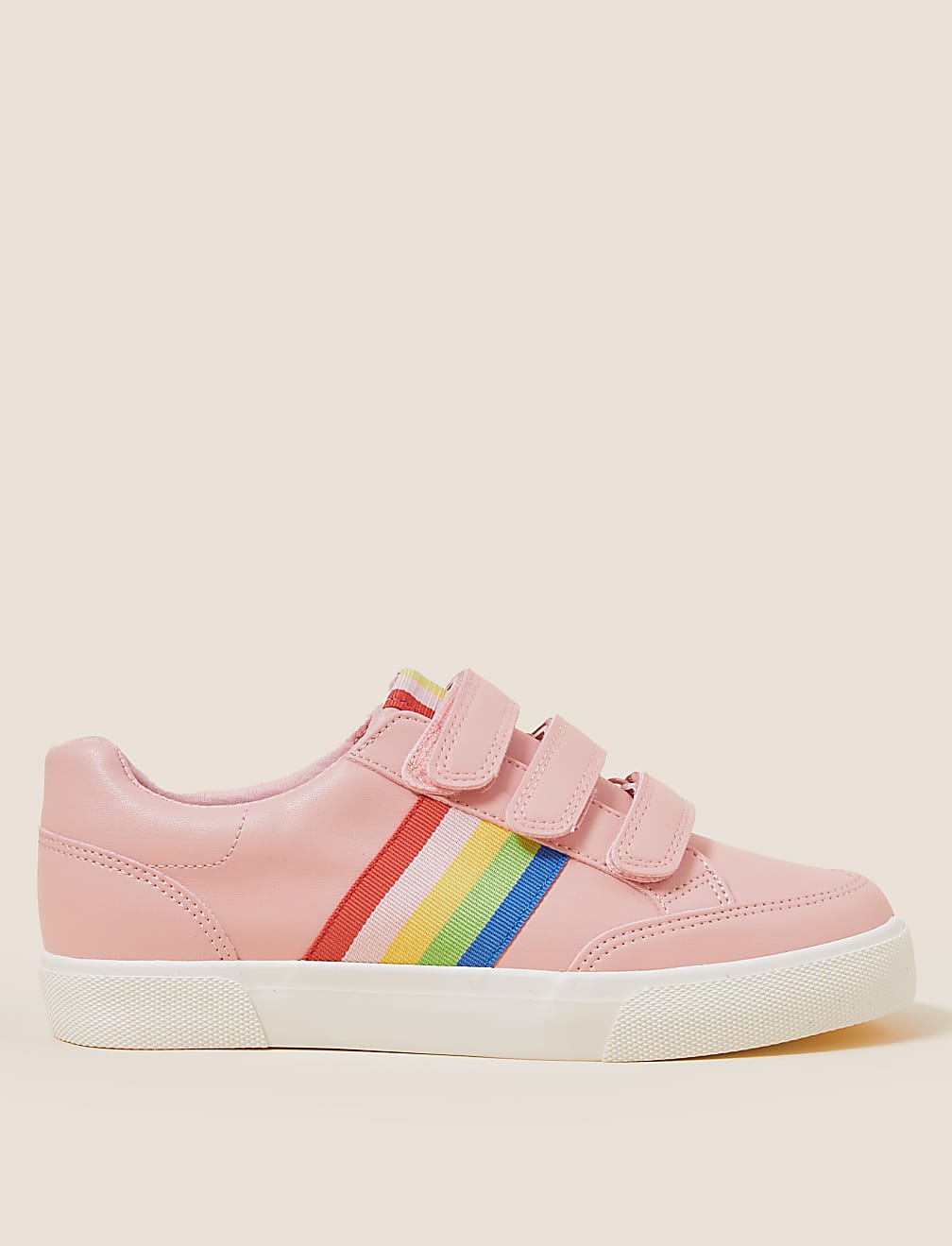 Kids' Rainbow Freshfeet™ Riptape Trainers