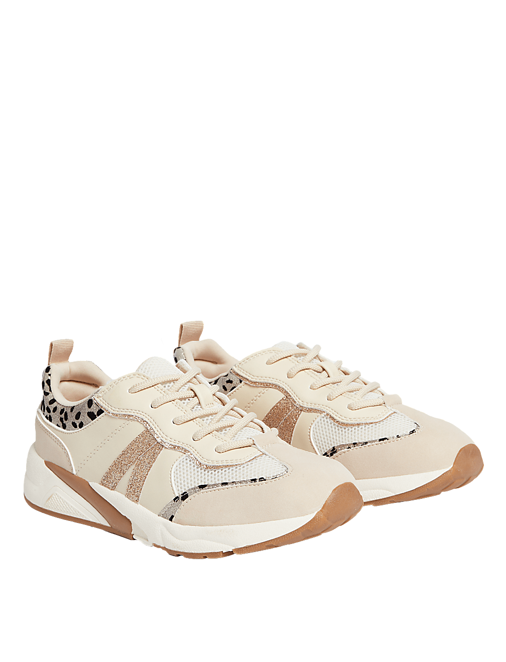 Kids' Freshfeet™ Glitter Chunky Trainers