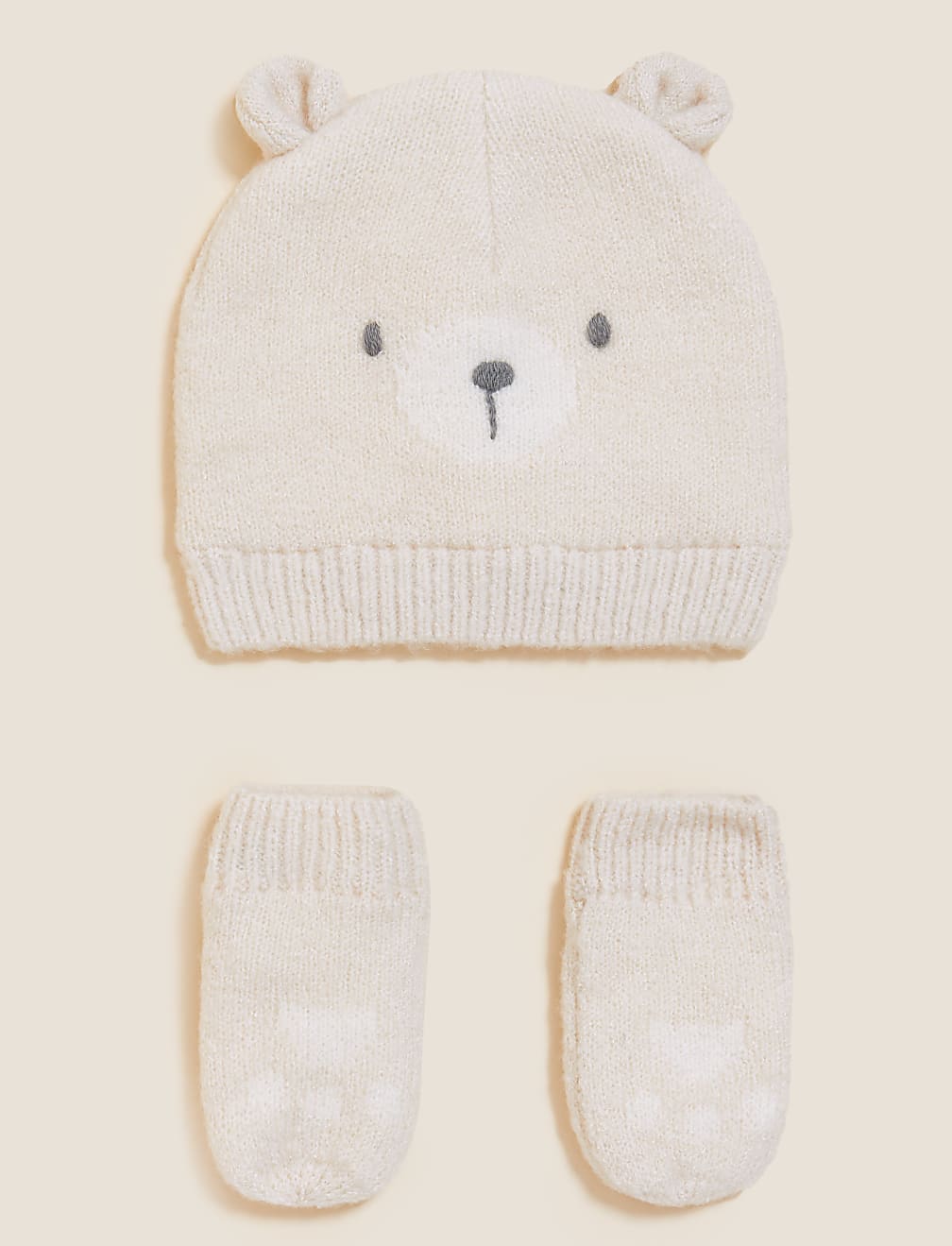 Kids&rsquo; Animal Hat and Mitten Set (0-6 Yrs)