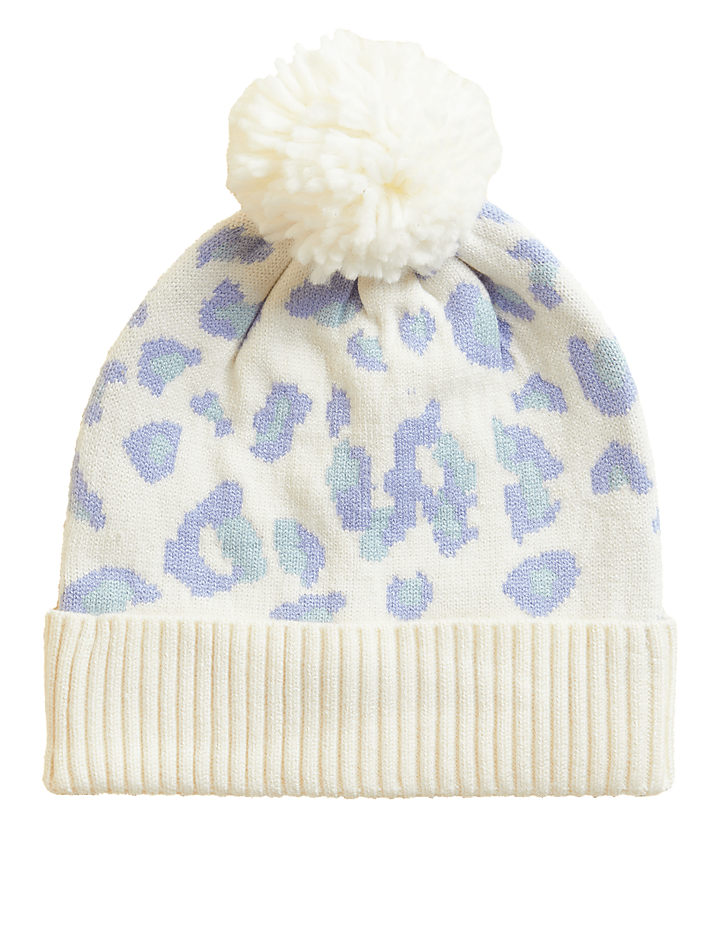 Kids' Leopard Print Winter Hat (0-13 Yrs)