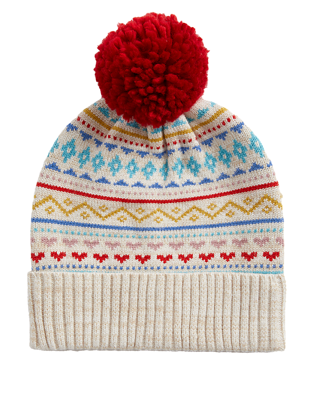 Kids’ Fair Isle Winter Hat (1-13 Yrs)