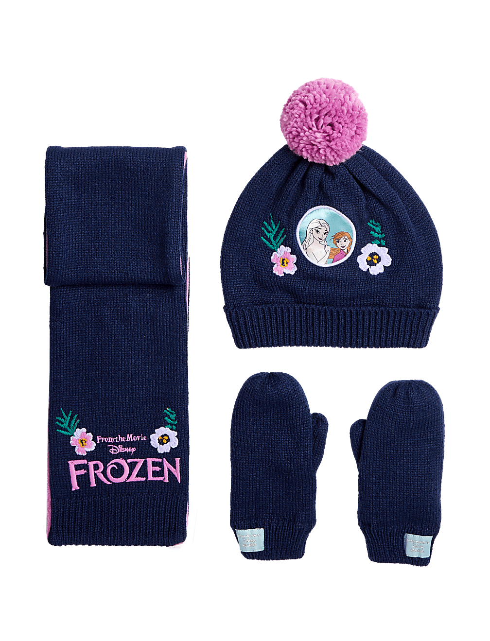 Kids' Frozen™ Hat, Scarf and Mitten Set