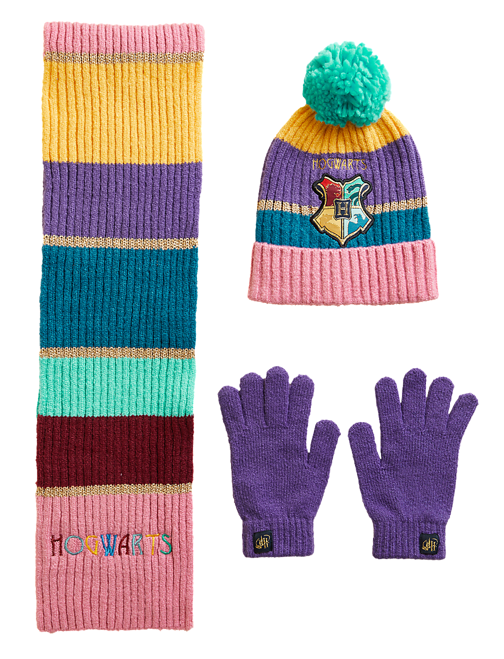 Kids' Harry Potter™ Hat, Scarf and Glove Set