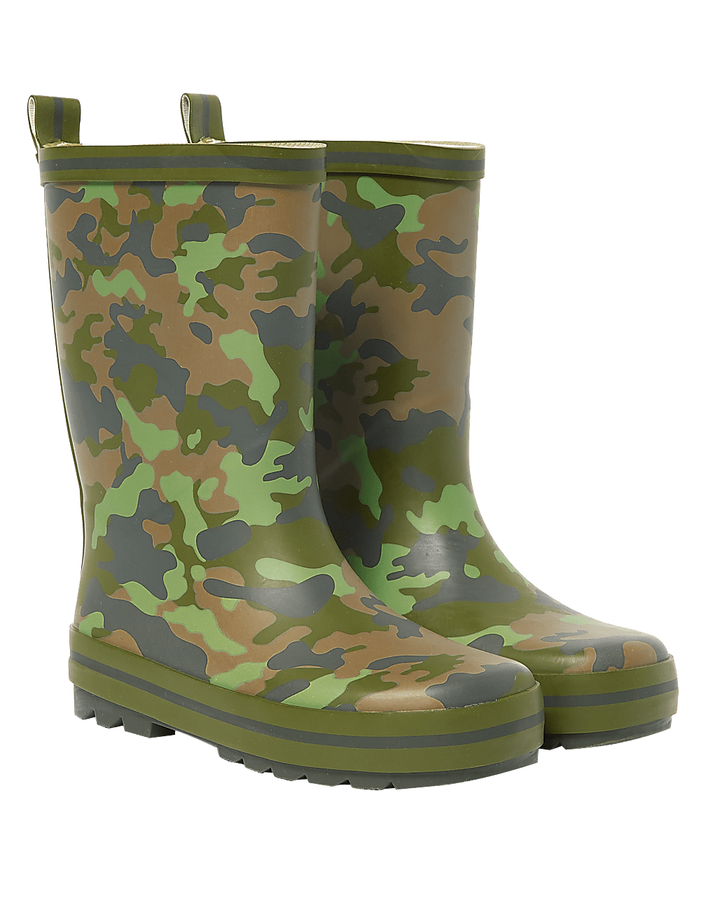 Kids' Camouflage Wellies (13 Small - 7 Large)