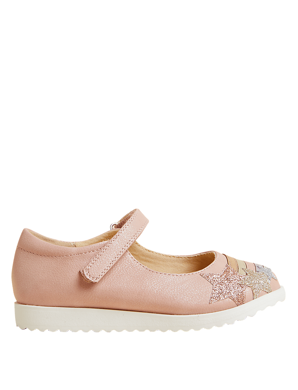 Kids' Rainbow Riptape Mary Jane Shoes
