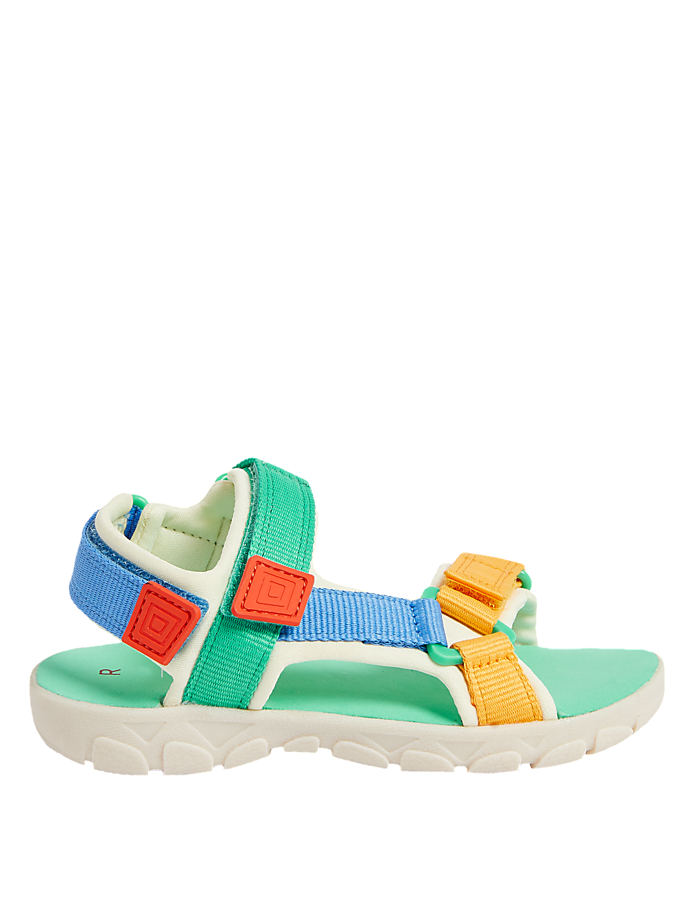 Kids' Colour Block Riptape Sandals