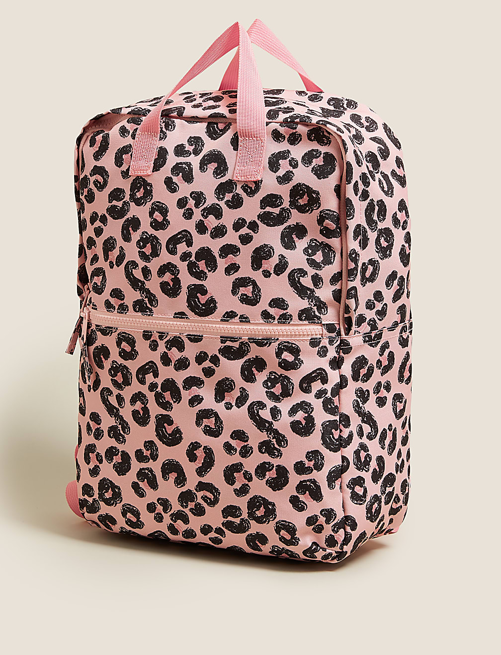Leopard school backpack on sale