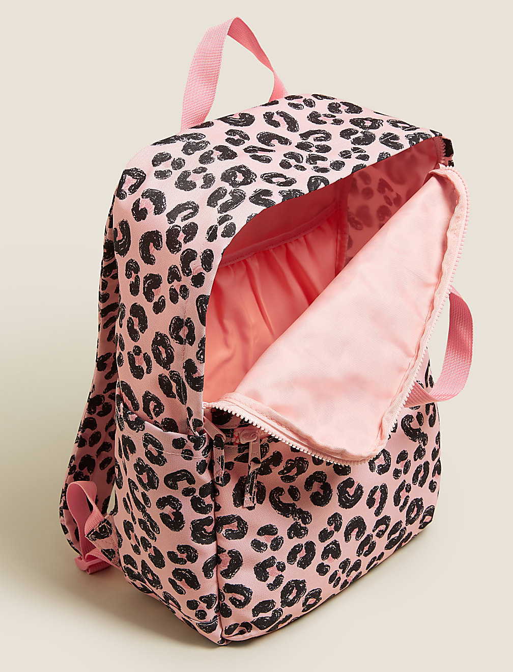 Kids' Water Repellent Leopard School Backpack