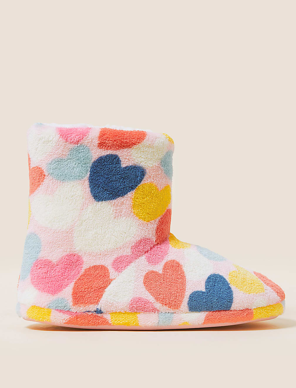 Kids' Heart Slipper Boots (4 Small - 6 Large)