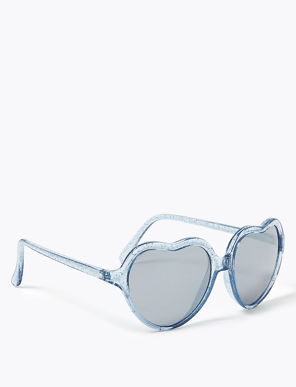 Kids' Glitter Heart Sunglasses
