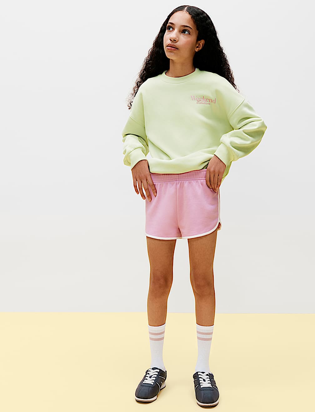 Cotton Rich Runner Shorts (6-16 Yrs)