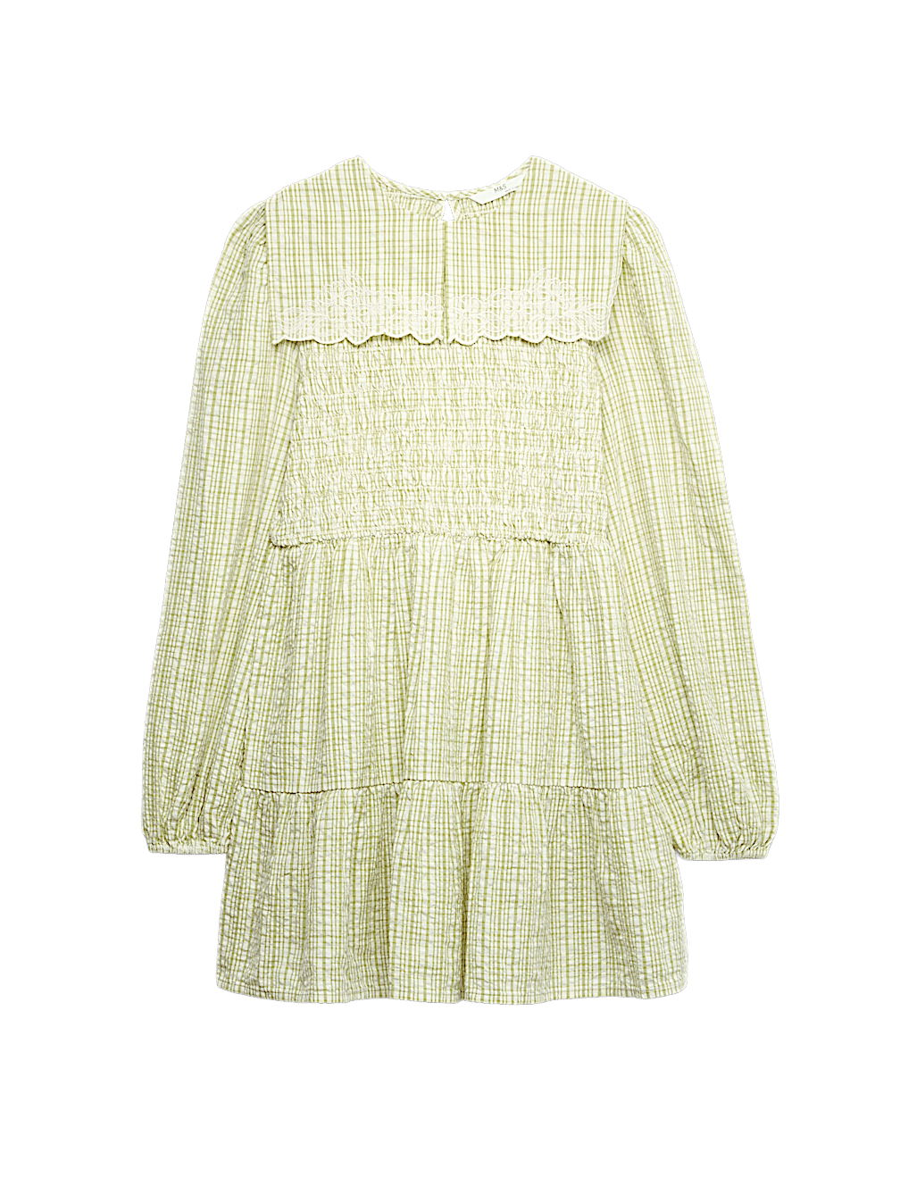 Pure Cotton Checked Dress (6-16 Yrs)