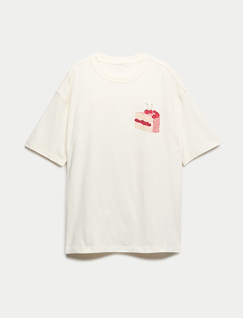 Pure Cotton Food Graphic T-Shirt (6-16 Yrs)